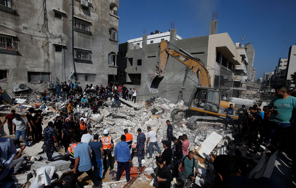 Israel bombed Hamas chief Yehya Al Sinwar's home in the early hours of Sunday