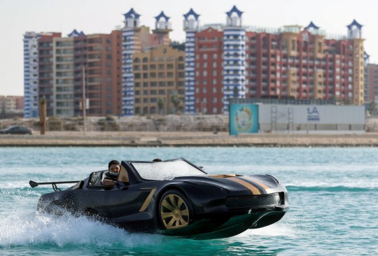 Egyptian inventor designed a water-powered vehicle