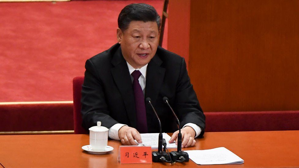 President Xi Jinping of China warns Taiwan leaders