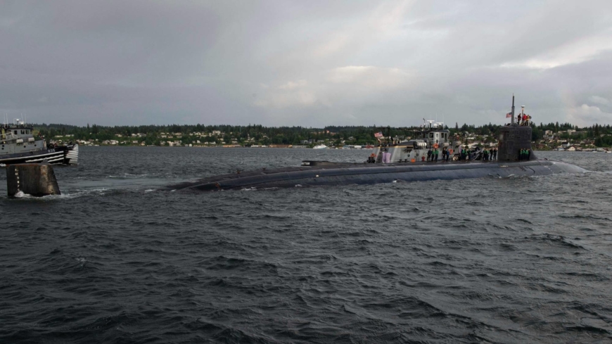 US nuclear submarine hits the object in the South China Sea