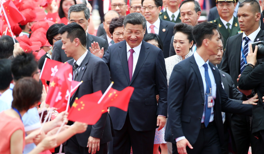 President Xi Visit Hong Kong To Celebrating Their 25th Anniversary