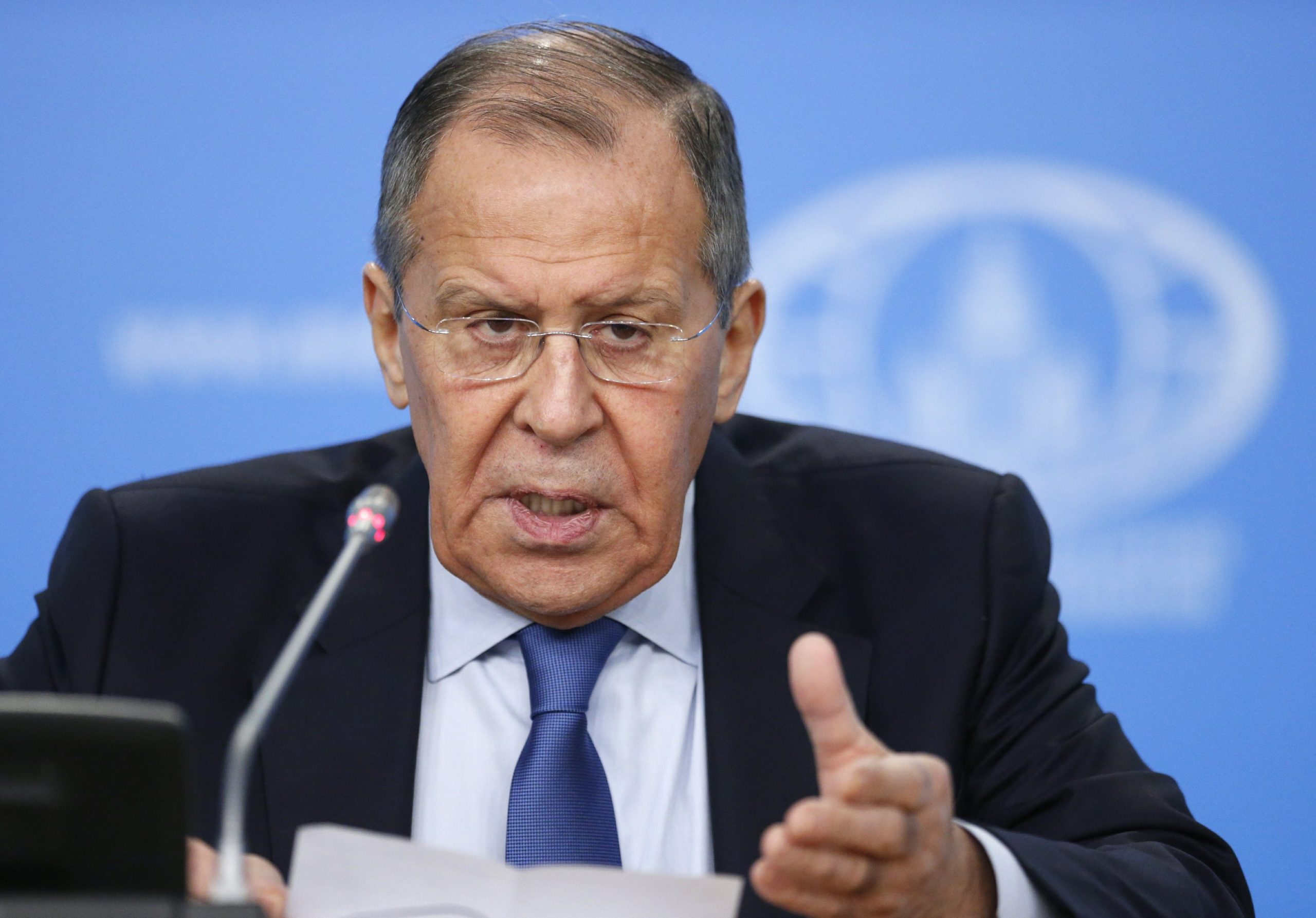 Russia's FM Lavrov says NATO's disease has deteriorated far too much, calls NATO a "Brian-dead" organization