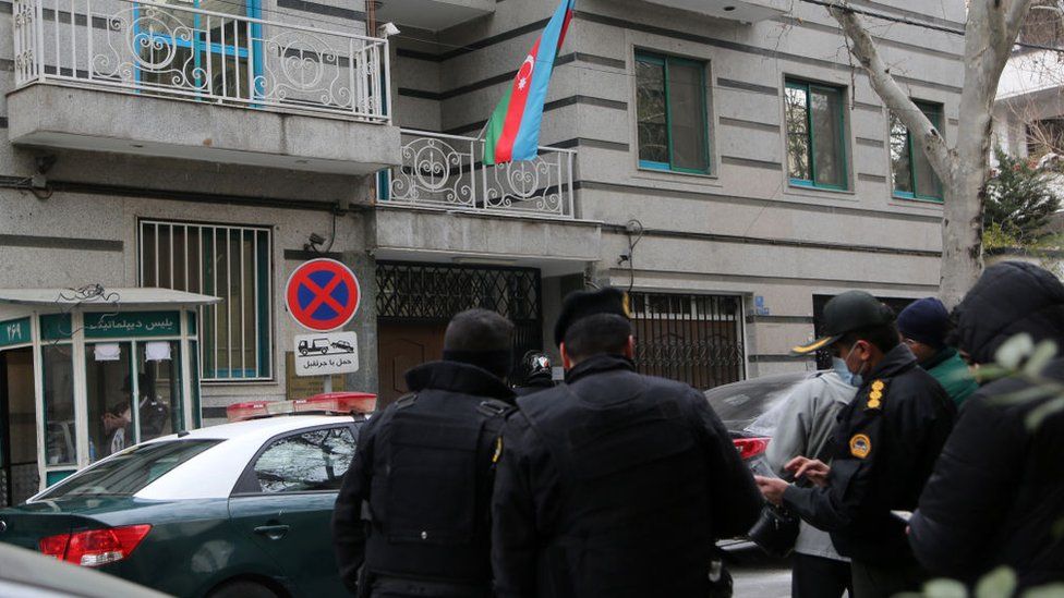 One Killed In Azerbaijan Embassy Attack In Iran