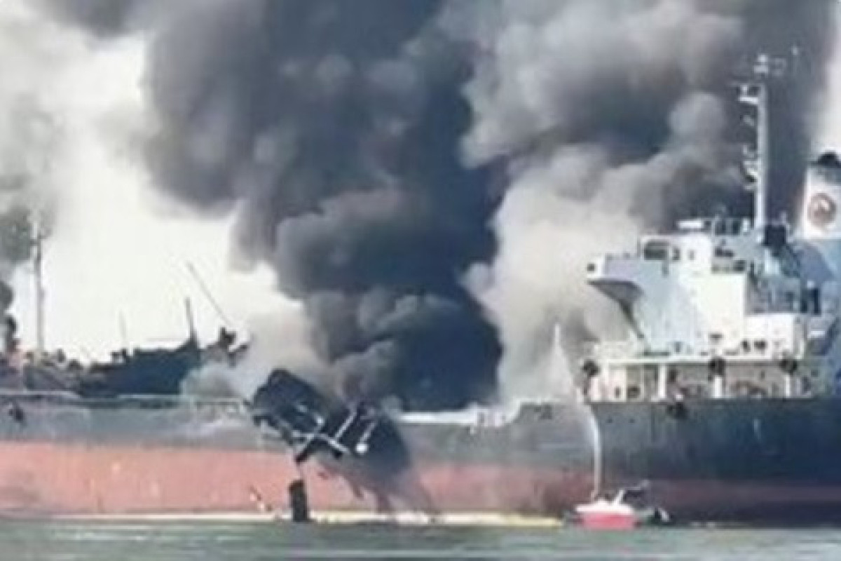 An Oil Tanker Explodes At The Dockyard In Central Thailand, Killing One Person