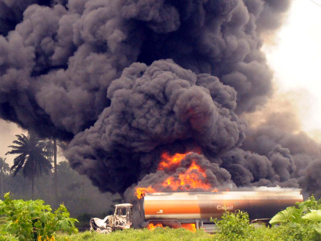 Tanker Accident In Lagos Claim One Life, Other Injured