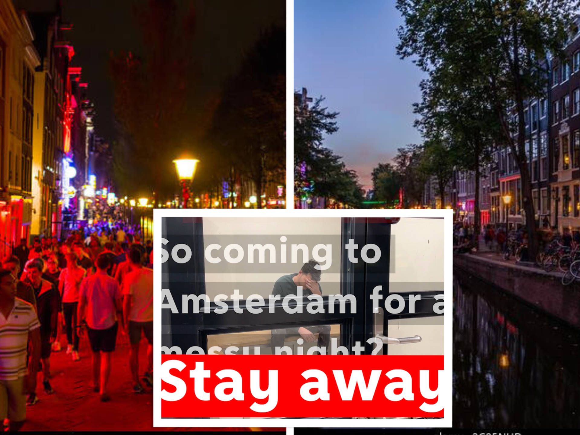 Amsterdam Releases A Stay Away Advertisement Against Young British Male