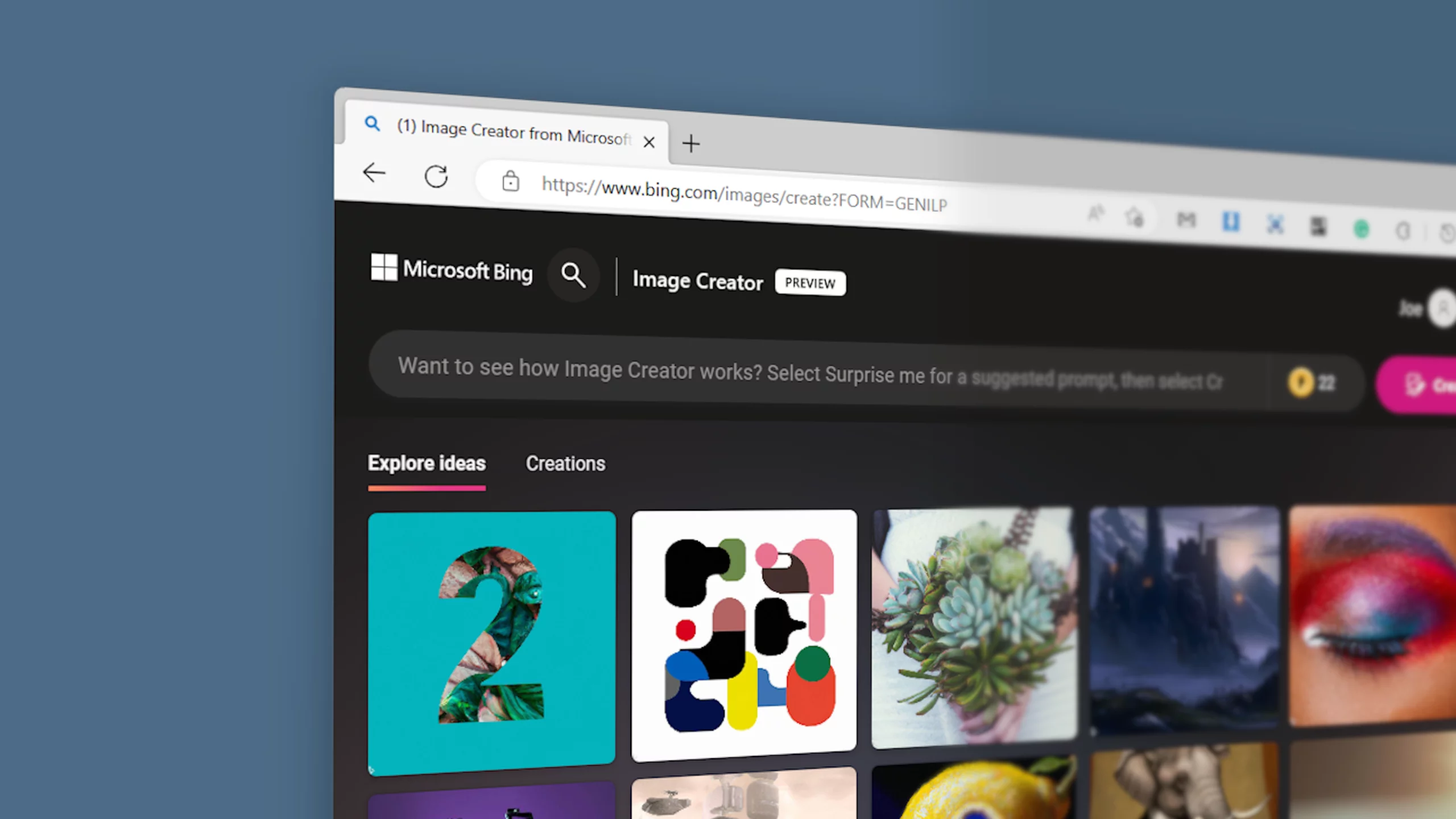 Bing Image Creator Comes to the New Bing, Allowing Users to Create Images with Their Own Words