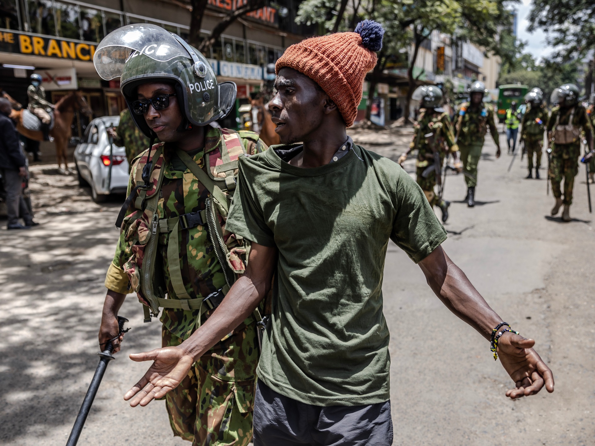 Police Officer Dead In Kenya Protests