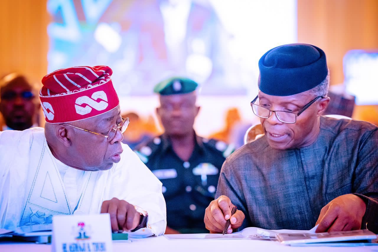 President-elect Tinubu Rejoice With Osinbajo As He Turns 66