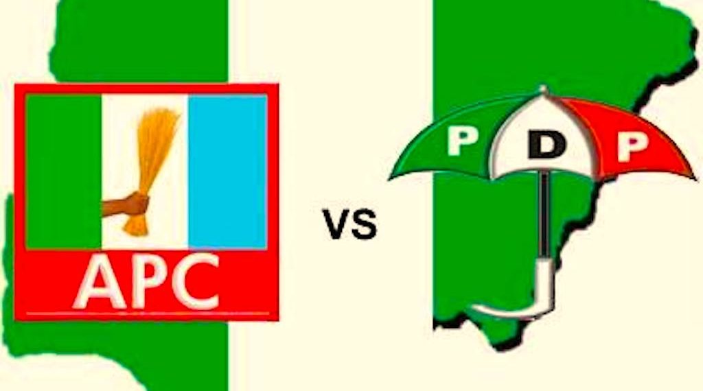 Representative of APC and PDP Fight In Ogun's Collation Centre