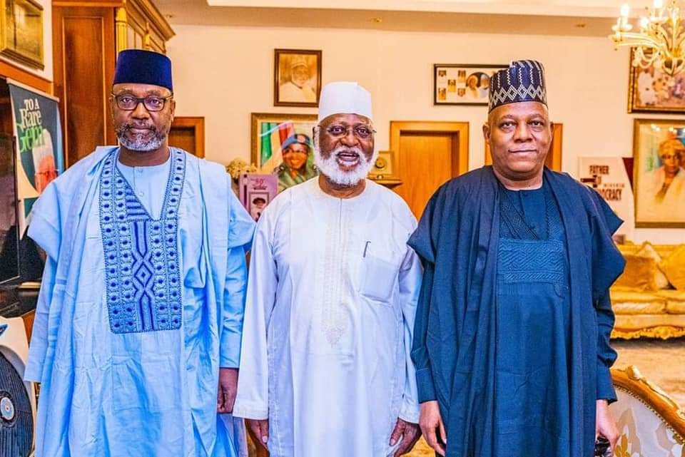 Shettima Visits IBB, Abdulsalami In Minna