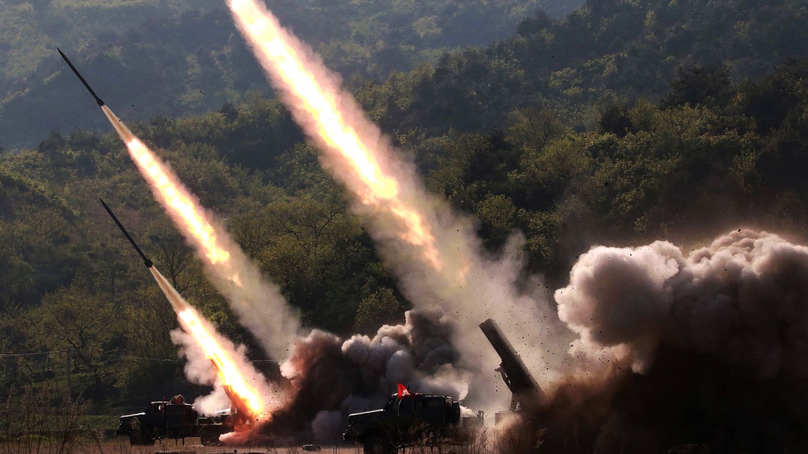 Two Ballistic Missiles Fired By North Korea