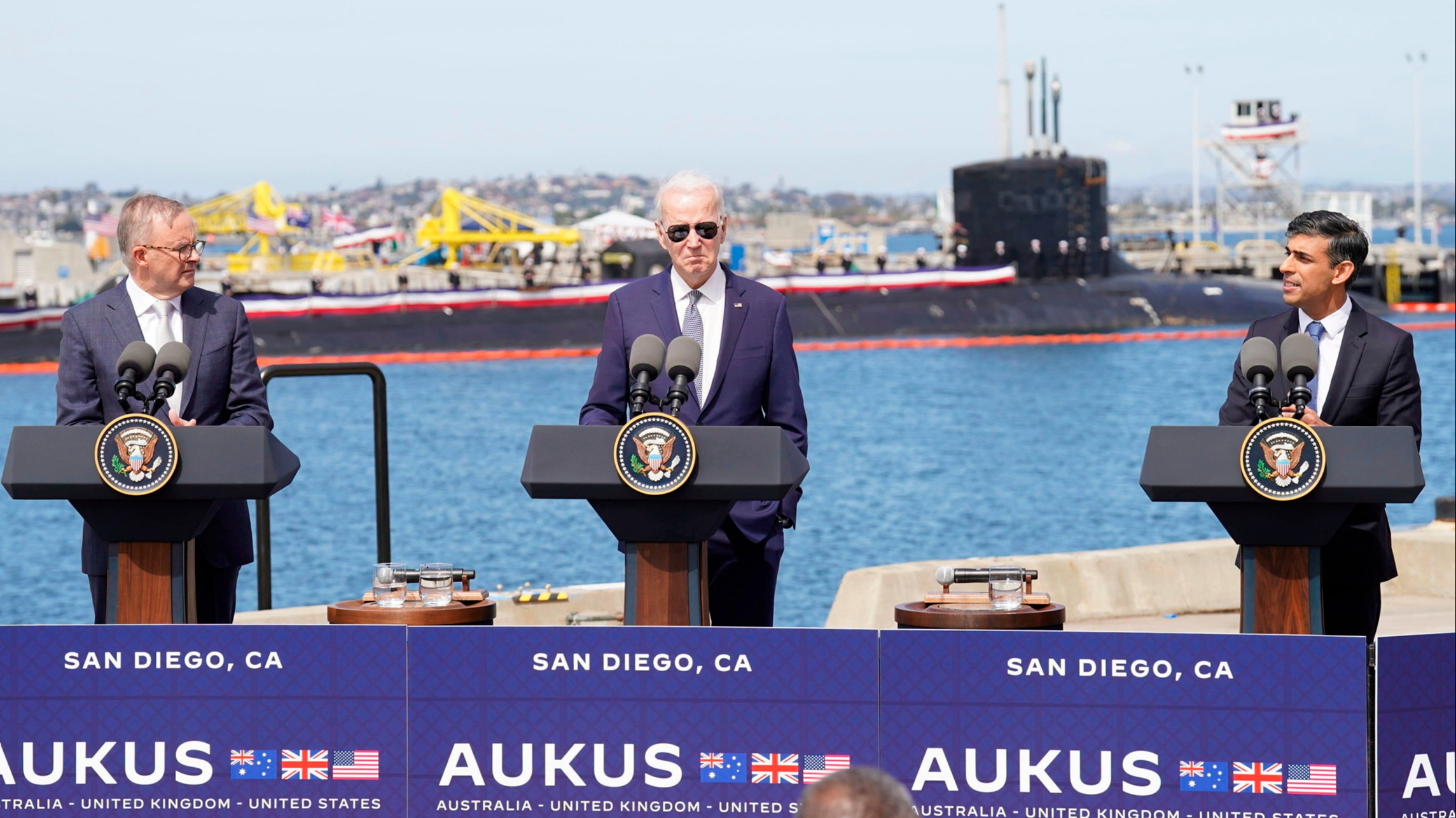 US, UK, and Australia Sign Pact On Nuclear Submarine Project In Aukus Deal