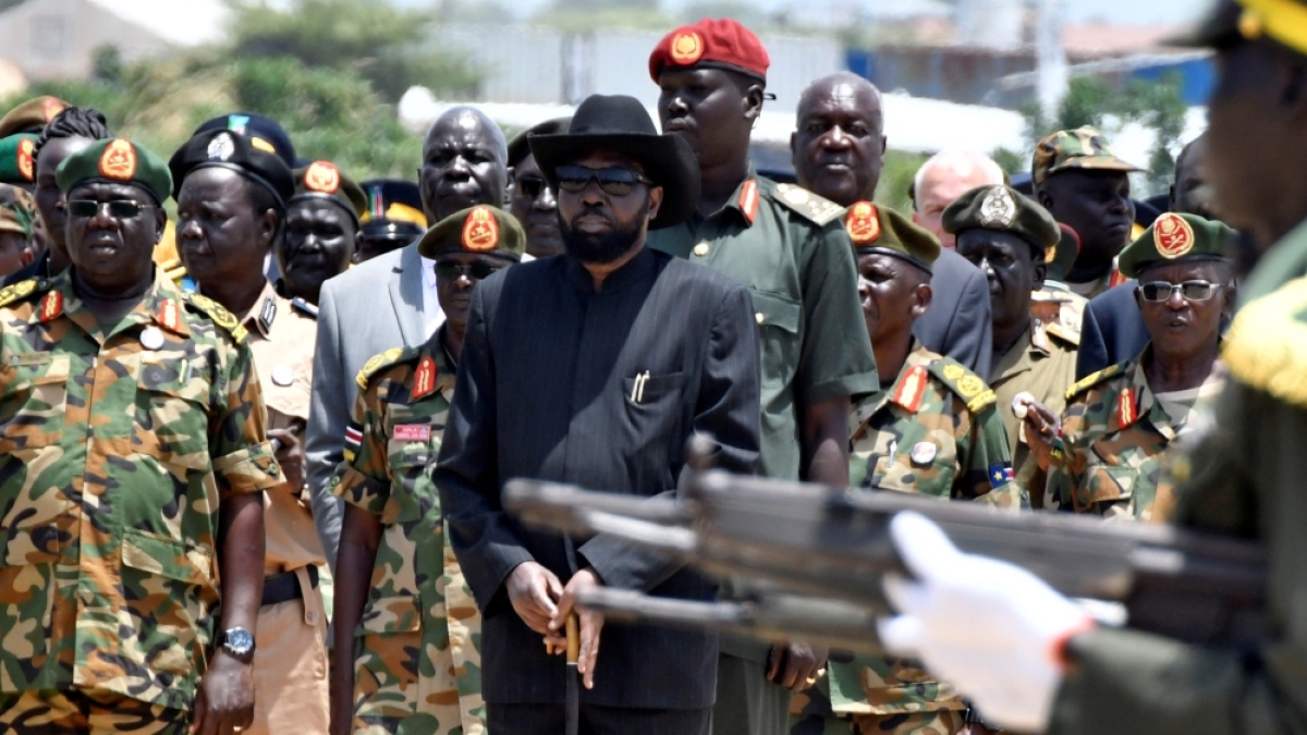 The First Batch Of South Sudanese Troops Land In Eastern DRC