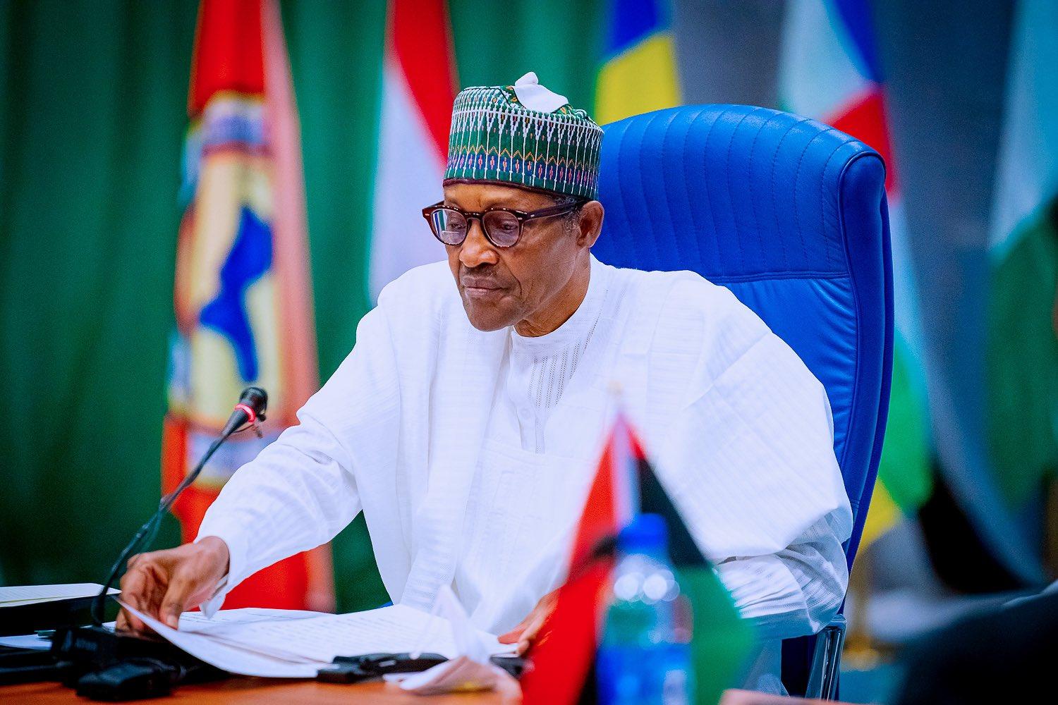 Buhari Arrives At The State House Conference Centre For The Inaugural Supper