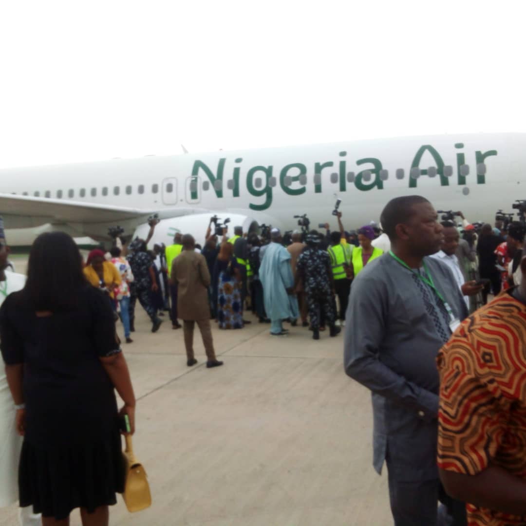 Questions As The Federal Government Unveils Nigeria Air With One Plane