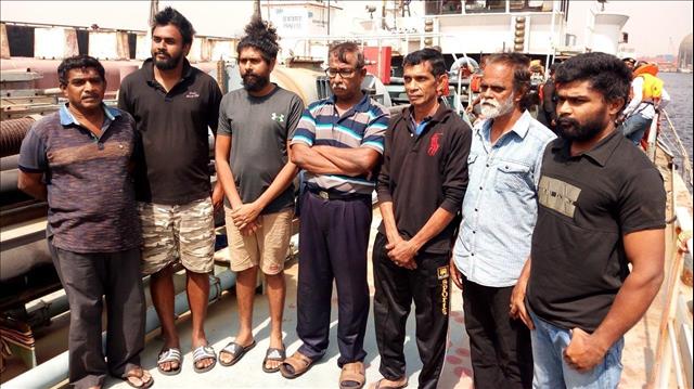 The Detained Vessel's Crew Was Discharged By The Nigerian High Court With Eight Sri Lankans Among Them