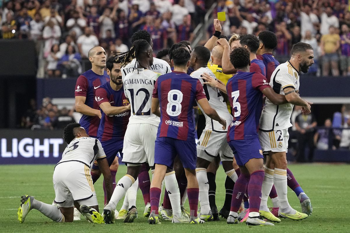 Barcelona Triumphs 3-0 Over Real Madrid in USA Tour El Clasico Clash