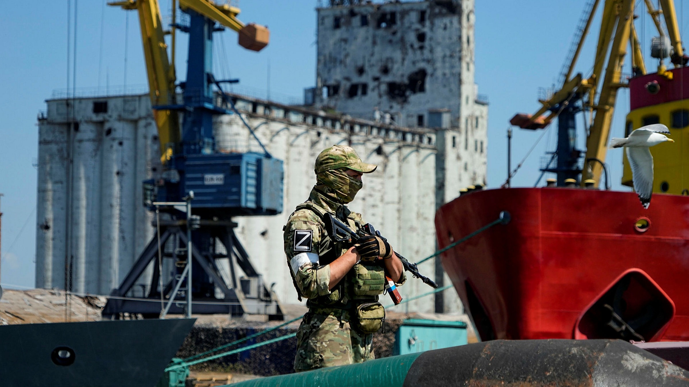 Russia Escalates Attacks in Ukraine After Black Sea Grain Deal Blockade