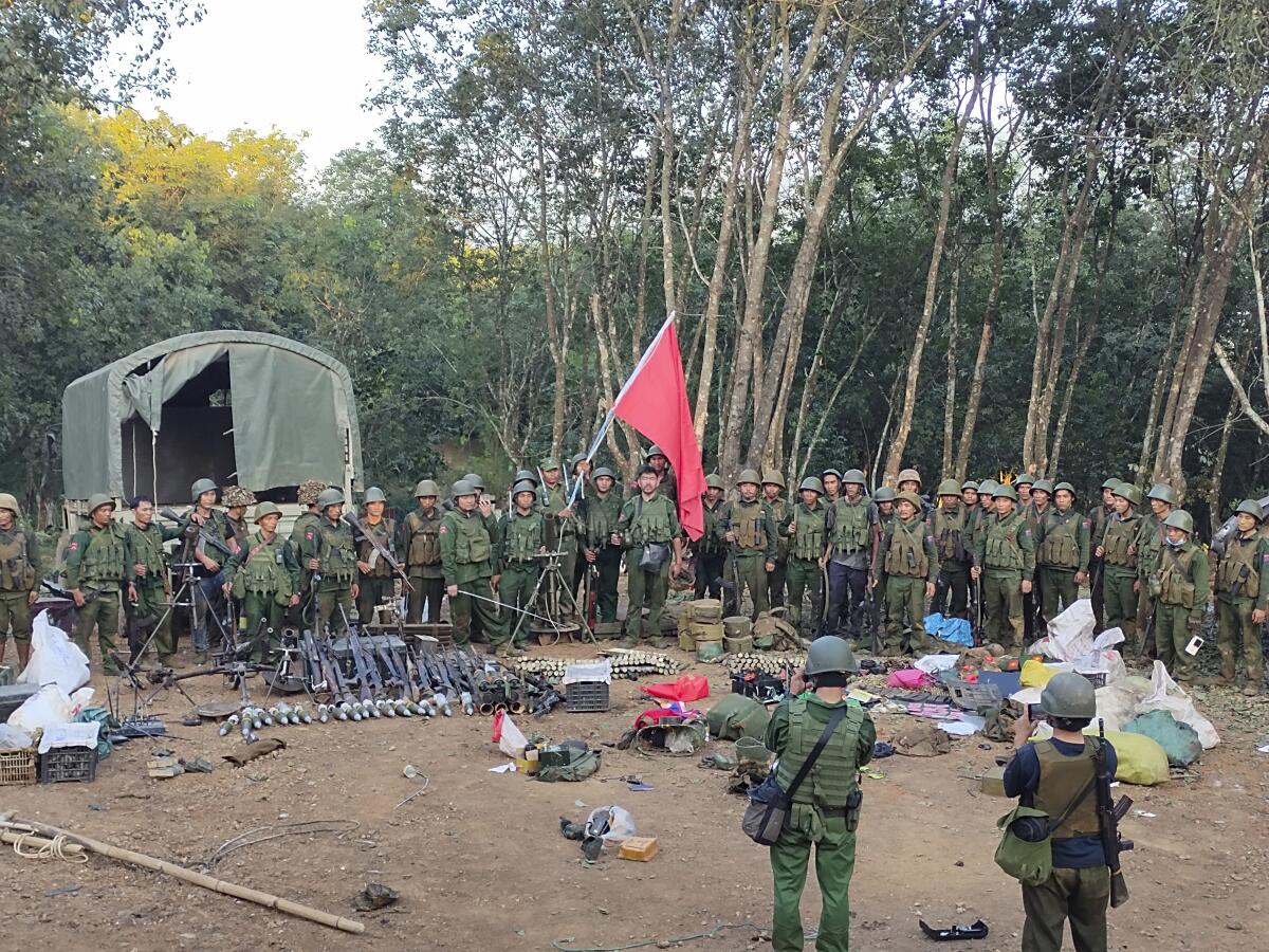 Myanmar Junta Reports 'Heavy Assault' by Insurgents in Three States