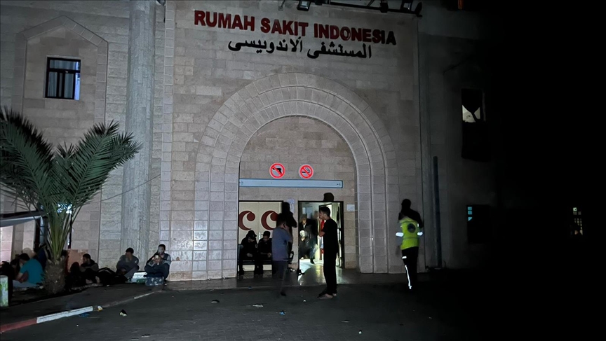 Power Outage Strikes Indonesian Hospital in Jabalia