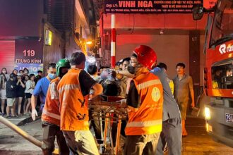 Building Fire Claims 14 Lives in Vietnam Capital