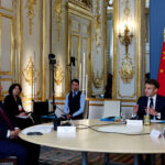 Chinese Leader Xi Meets France's Macron for Talks in Paris