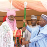 Ganduje present staff office to Aminu Ado