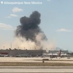 F-35 Military Jet Crashed During Takeoff At Albuquerque Airport