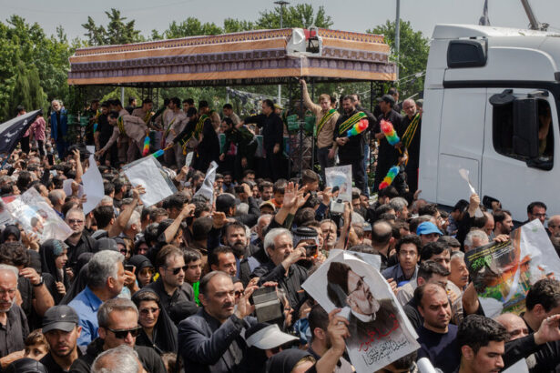 Millions Of Iranians Attend President Ebrahim Raisi Burial In Mashhad