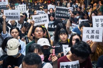 Protest As Taiwan Reduced President's Power After Passing Pro-China Measures