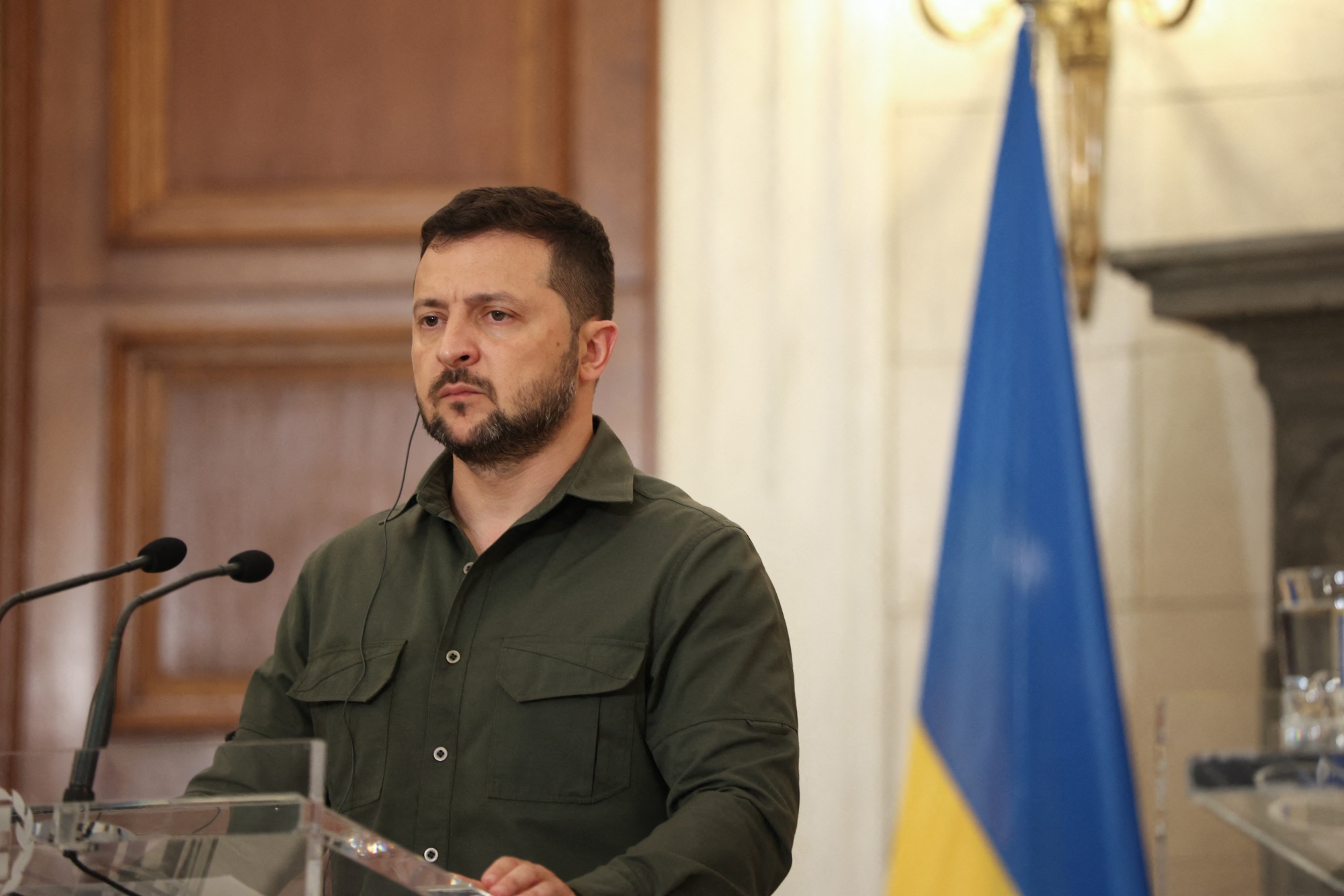 Zelensky Requests Air Defense Assistance at Berlin Aid