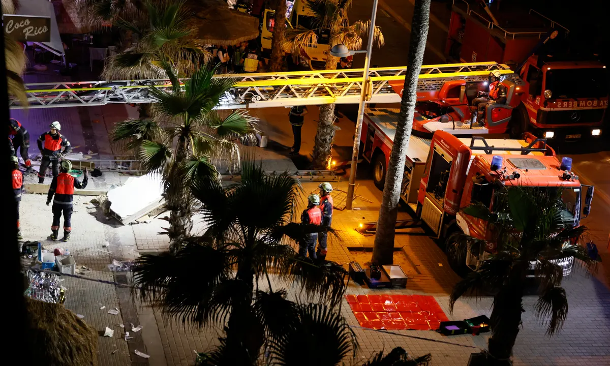 Tragic Building Collapse in Palma de Mallorca Leaves Four Dead, Over a Dozen Injured