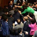 Violent Clashes Erupt in Taiwan’s Parliament Over Reform Dispute