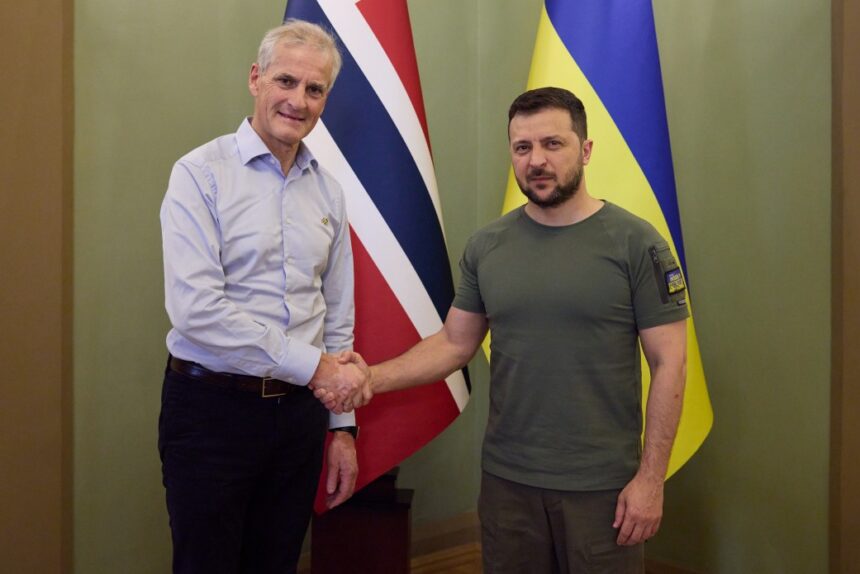 Zelensky Sign Security Pact With Norway To Solidify Western Support