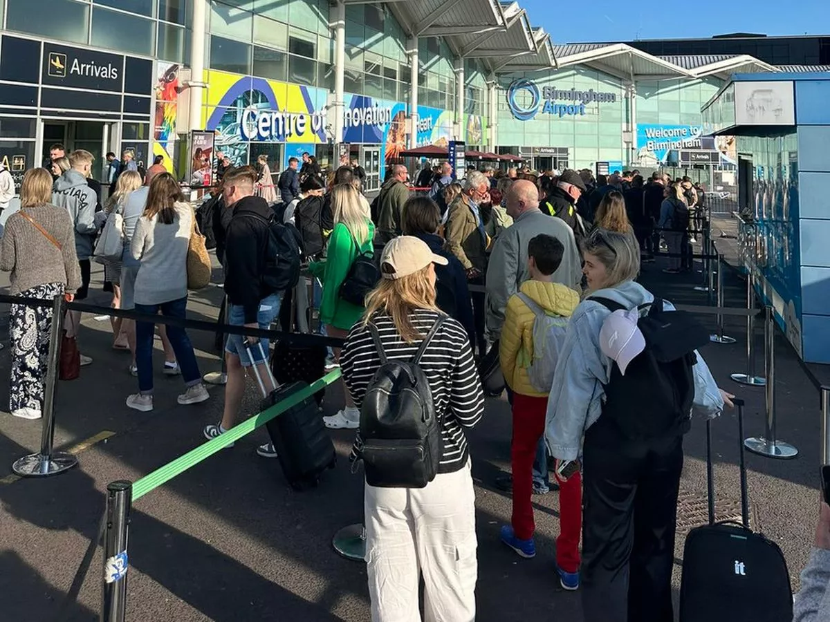 Birmingham Airport Affected By Travel Delay, Hundreds Of People Affected