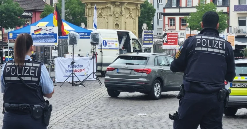 German Far-Right Politician Injured In Mannheim Knife Attack