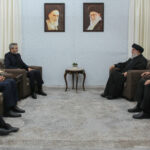 Hezbollah Chief Hassan Nasrallah Meets With Iran's Acting FM Ali Bagheri