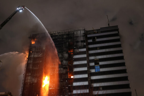 Hospital Fire In Iran Resulted In Nine Patients Fatalities