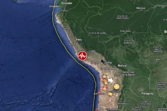 Magnitude 5.8 Earthquake Strikes Near Loboyacu, Peru