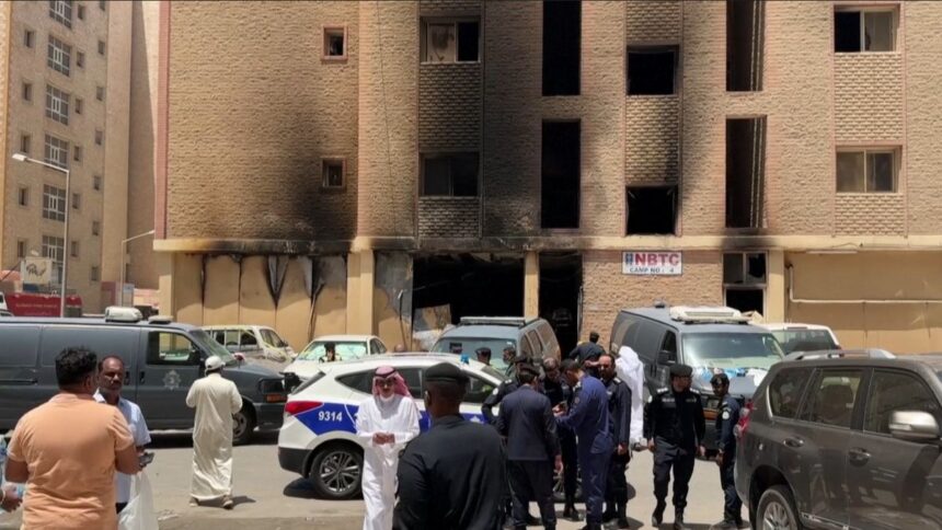 Multiple Fatalities Reported As Dozens Injured In Kuwait Building Fire