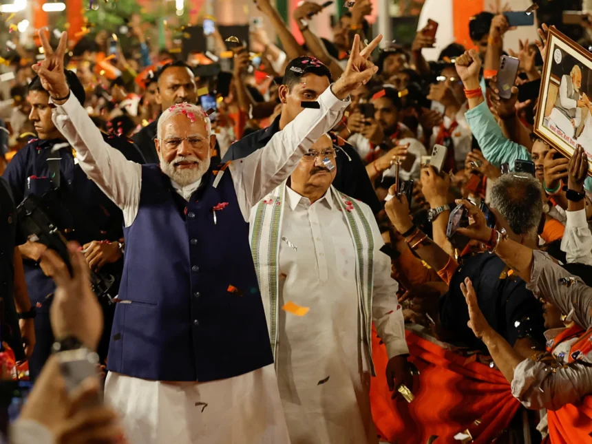 NDA Alliance Reappoints Prime Minister Narendra Modi As Leader Following Electoral Victory