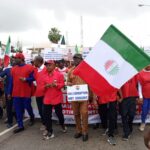 NLC President During Protest