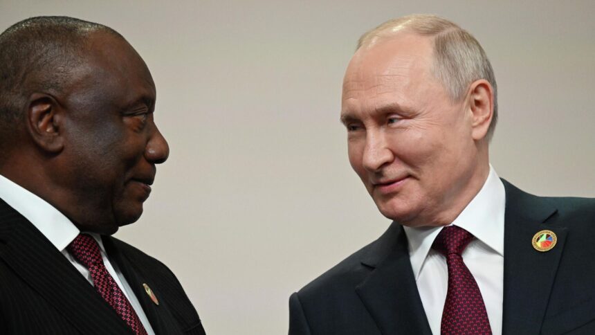 President Putin Congratulate Cyril Ramaphosa Over Re-Election