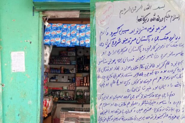 Threatening Pamphlets Found Pasted on Shops in Landikotal