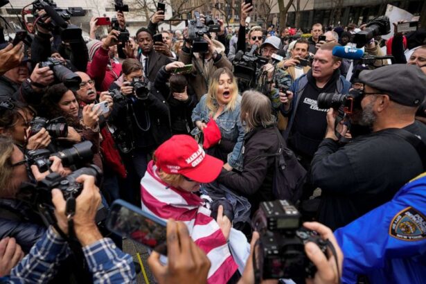 Trump Supporters Arrested For Protesting In Manhattan