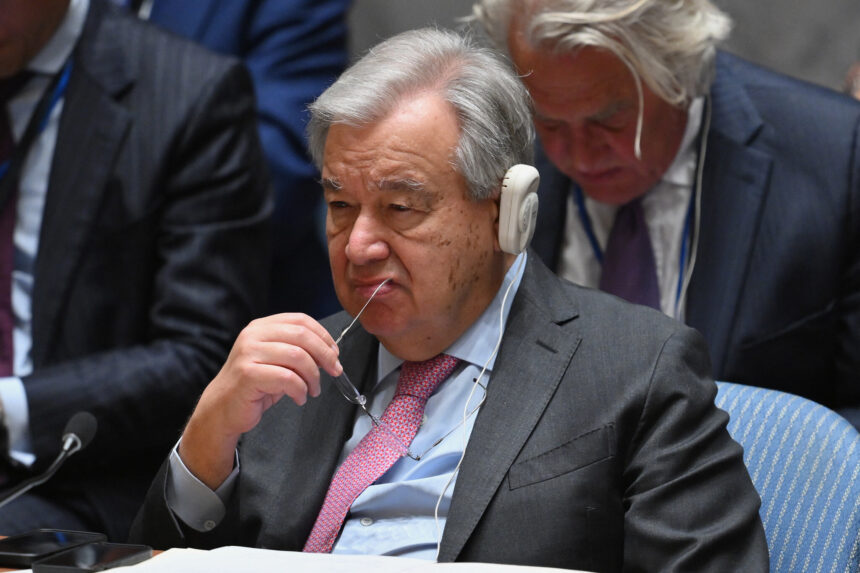 UN Secretary-General Notifies Israel Of Blacklisting For Child Harm In Conflict Zones