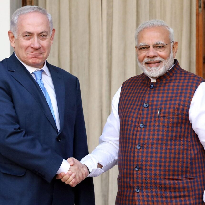 Benjamin Netanyahu-Narendra-Modi