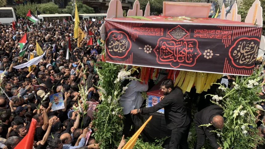 Hamas Expresses Gratitude to Iran for Organizing Massive Funeral for Assassinated Leader