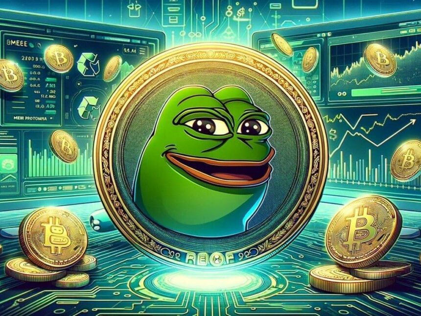 PEPE Coin Surges 5% Amid Analyst Uptrend Forecast; Pepe Unchained Presale Hits $10M